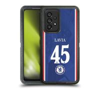 Head Case Designs Licenza Ufficiale Chelsea Football Club Roméo Lavia 2025/26 Giocatori Divisa Casa 2° Gruppo Custodia Antiurto Ultra Blindata Compatibile con Samsung Galaxy A53 5G (2022)