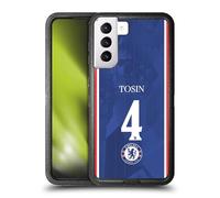Head Case Designs Licenza Ufficiale Chelsea Football Club Tosin Adarabioyo 2025/26 Giocatori Divisa Casa 1° Gruppo Custodia Antiurto Ultra Blindata Compatibile con Samsung Galaxy S21+ 5G