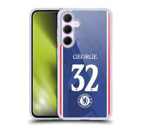 Head Case Designs Licenza Ufficiale Chelsea Football Club Tyrique George 2025/26 Giocatori Divisa Casa 2° Gruppo Custodia in Gel [Protezione di Grado Militare] Compatibile con Samsung Galaxy A35 5G