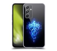 Head Case Designs Licenza Ufficiale Christos Karapanos Blu Royal Fenice 2 Custodia Cover Dura per Parte Posteriore Compatibile con Samsung Galaxy A54 5G