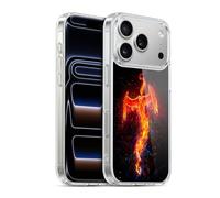 Head Case Designs Licenza Ufficiale Christos Karapanos Nato Con Il Fuoco Mitico Custodia in Gel [Protezione di Grado Militare] Compatibile Con Apple iPhone 17 Pro E Compatibile Con MagSafe