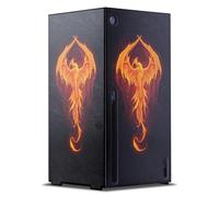 Head Case Designs Licenza Ufficiale Christos Karapanos Phoenix Drago Mix Arte Console Da Gioco Wrap Compatibile con Xbox Series X