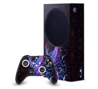 Head Case Designs Licenza Ufficiale Christos Karapanos Phoenix Mix Arte Pacchetto Console Da Gioco Wrap E Pelle Per Controller Compatibile con Xbox Series S
