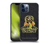 Head Case Designs Licenza Ufficiale Cobra Kai Colpire Duro Logo Grafiche 2 Custodia Cover Dura per Parte Posteriore Compatibile con Apple iPhone 12 PRO Max