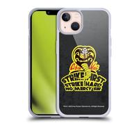 Head Case Designs Licenza Ufficiale Cobra Kai Colpire Duro Logo Grafiche 2 Custodia in Gel [Protezione di Grado Militare] Compatibile con Apple iPhone 13 E Compatibile con MagSafe