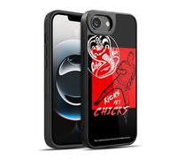 Head Case Designs Licenza Ufficiale Cobra Kai John Lawrence Calci Arte Composta Cover in Gel Rinforzata [Protezione di Grado Militare] Compatibile con Apple iPhone 16e / iPhone 17e
