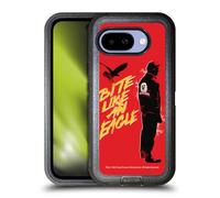 Head Case Designs Licenza Ufficiale Cobra Kai Johnny Lawrence Eagle Morso Arte Chiave Custodia Antiurto Ultra Blindata Compatibile con Google Pixel 9A