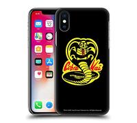 Head Case Designs Licenza Ufficiale Cobra Kai Logo Grafiche Custodia Cover Dura per Parte Posteriore Compatibile con Apple iPhone X/iPhone XS