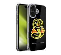 Head Case Designs Licenza Ufficiale Cobra Kai Logo Grafiche Custodia in Gel [Protezione di Grado Militare] Compatibile con Apple iPhone 17