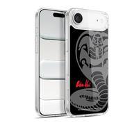 Head Case Designs Licenza Ufficiale Cobra Kai Logo Oversize Stagione 5 Key Art Custodia in Gel [Protezione di Grado Militare] Compatibile con Apple iPhone 17 Air E con MagSafe