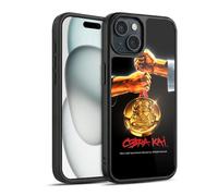 Head Case Designs Licenza Ufficiale Cobra Kai Medaglia d'oro Grafiche Cover in Gel Rinforzata [Protezione di Grado Militare] Compatibile con Apple iPhone 15