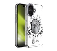 Head Case Designs Licenza Ufficiale Corpse Bride Cornice Arte Chiave Custodia in Gel [Protezione di Grado Militare] Compatibile con Apple iPhone 17