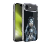 Head Case Designs Licenza Ufficiale Corpse Bride Fiori Arte Chiave Custodia in Gel [Protezione di Grado Militare] Compatibile con Apple iPhone 17 Air