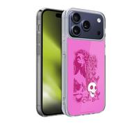 Head Case Designs Licenza Ufficiale Corpse Bride Fucsia Aspetto Sdrucito Arte Chiave Custodia in Gel [Protezione di Grado Militare] Compatibile con Apple iPhone 17 PRO