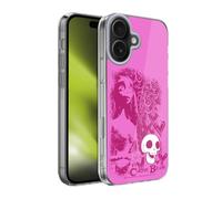 Head Case Designs Licenza Ufficiale Corpse Bride Fucsia Aspetto Sdrucito Arte Chiave Custodia in Gel [Protezione di Grado Militare] Compatibile con Apple iPhone 17
