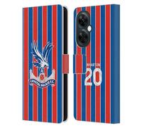 Head Case Designs Licenza Ufficiale Crystal Palace FC Adam Wharton 2025/26 Giocatori Home Kit Custodia Portafoglio in Pelle Compatibile con OnePlus Nord N30