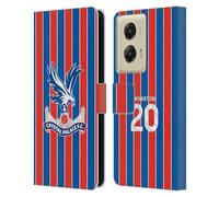 Head Case Designs Licenza Ufficiale Crystal Palace FC Adam Wharton 2025/26 Giocatori Home Kit Custodia Portafoglio in Pelle Compatibile con Motorola Moto G Stylus 5G (2024)