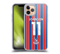 Head Case Designs Licenza Ufficiale Crystal Palace FC Brennan Johnson 2025/26 Giocatori Home Kit Custodia in Gel [Grado Militare] Compatibile con Apple iPhone 11 PRO E Compatibile con MagSafe