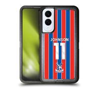Head Case Designs Licenza Ufficiale Crystal Palace FC Brennan Johnson 2025/26 Giocatori Home Kit Custodia Antiurto Ultra Blindata Compatibile con Samsung Galaxy S25 Edge