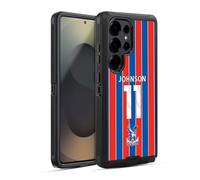 Head Case Designs Licenza Ufficiale Crystal Palace FC Brennan Johnson 2025/26 Giocatori Home Kit Custodia Antiurto Ultra Blindata Compatibile con Samsung Galaxy S25 Ultra