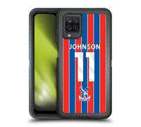 Head Case Designs Licenza Ufficiale Crystal Palace FC Brennan Johnson 2025/26 Giocatori Home Kit Custodia Antiurto Ultra Blindata Compatibile con Samsung Galaxy A12 (2020)
