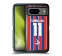 Head Case Designs Licenza Ufficiale Crystal Palace FC Brennan Johnson 2025/26 Giocatori Home Kit Custodia Antiurto Ultra Blindata Compatibile con Google Pixel 8
