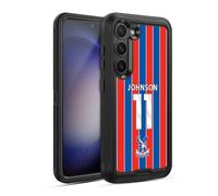 Head Case Designs Licenza Ufficiale Crystal Palace FC Brennan Johnson 2025/26 Giocatori Home Kit Custodia Antiurto Ultra Blindata Compatibile con Samsung Galaxy S23 5G