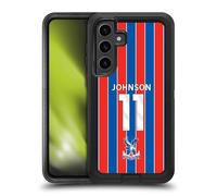 Head Case Designs Licenza Ufficiale Crystal Palace FC Brennan Johnson 2025/26 Giocatori Home Kit Custodia Antiurto Ultra Blindata Compatibile con Samsung Galaxy S24+ 5G