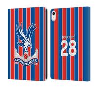 Head Case Designs Licenza Ufficiale Crystal Palace FC Cheick Doucouré 2025/26 Giocatori Home Kit Custodia Portafoglio in Pelle Compatibile con Apple iPad 10.9 2022/2025