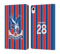 Head Case Designs Licenza Ufficiale Crystal Palace FC Cheick Doucouré 2025/26 Giocatori Home Kit Custodia Portafoglio in Pelle Compatibile con Apple iPad Mini (2021/2024)