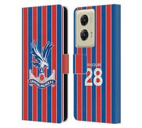 Head Case Designs Licenza Ufficiale Crystal Palace FC Cheick Doucouré 2025/26 Giocatori Home Kit Custodia Portafoglio in Pelle Compatibile con Motorola Moto G Stylus 5G (2024)