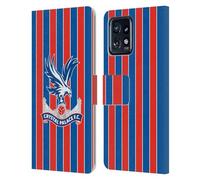 Head Case Designs Licenza Ufficiale Crystal Palace FC Home Kit per Stemma 2025/26 Custodia Portafoglio in Pelle Compatibile con Moto Edge 40 PRO/Plus 2023