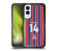 Head Case Designs Licenza Ufficiale Crystal Palace FC Jean-Philippe Mateta 2025/26 Giocatori Home Kit Custodia Antiurto Ultra Blindata Compatibile con Samsung Galaxy S25 Edge