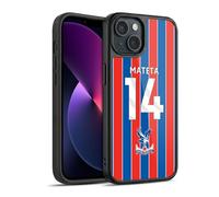 Head Case Designs Licenza Ufficiale Crystal Palace FC Jean-Philippe Mateta 2025/26 Giocatori Home Kit Cover in Gel Rinforzata [Protezione di Grado Militare] Compatibile con Apple iPhone 13
