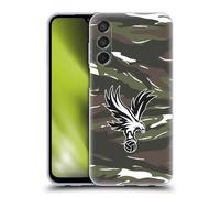 Head Case Designs Licenza Ufficiale Crystal Palace FC Mimetica Woodland Stemma Custodia Cover in Morbido Gel Compatibile con Samsung Galaxy M15/F15 5G