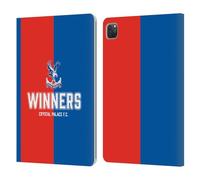 Head Case Designs Licenza Ufficiale Crystal Palace FC Vincitori Finale di Coppa 2025 Custodia Portafoglio in Pelle Compatibile con Apple iPad PRO 11 2020/2021 / 2022