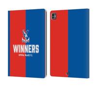 Head Case Designs Licenza Ufficiale Crystal Palace FC Vincitori Finale di Coppa 2025 Custodia Portafoglio in Pelle Compatibile con Apple iPad PRO 13 M4 2024