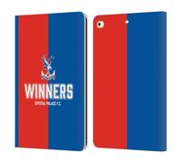 Head Case Designs Licenza Ufficiale Crystal Palace FC Vincitori Finale di Coppa 2025 Custodia Portafoglio in Pelle Compatibile con Apple iPad 9.7 2017 / iPad 9.7 2018