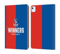 Head Case Designs Licenza Ufficiale Crystal Palace FC Vincitori Finale di Coppa 2025 Custodia Portafoglio in Pelle Compatibile con Apple iPad Air 11 2020/2022/2024/2025