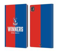 Head Case Designs Licenza Ufficiale Crystal Palace FC Vincitori Finale di Coppa 2025 Custodia Portafoglio in Pelle Compatibile con Apple iPad PRO 11 M4 2024