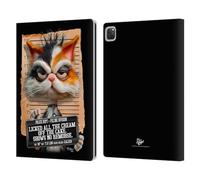 Head Case Designs Licenza Ufficiale D.S. Valori Kitty Ha Leccato La Crema Kitty E Cucciolo Custodia Portafoglio in Pelle Compatibile con Apple iPad PRO 13 M4 2024