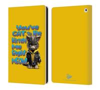 Head Case Designs Licenza Ufficiale D.S. Valori You've Cat To Be Kitten Me Kitty E Cucciolo Custodia Portafoglio in Pelle Compatibile con Fire HD 8/Fire HD 8 Plus 2020