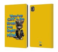 Head Case Designs Licenza Ufficiale D.S. Valori You've Cat To Be Kitten Me Kitty E Cucciolo Custodia Portafoglio in Pelle Compatibile con Apple iPad PRO 11 M4 2024