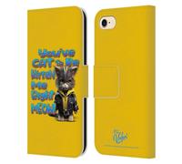Head Case Designs Licenza Ufficiale D.S. Valori You've Cat To Be Kitten Me Kitty E Cucciolo Custodia Portafoglio in Pelle Compatibile con Apple iPhone 7/8 / SE 2020 & 2022