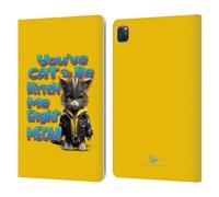Head Case Designs Licenza Ufficiale D.S. Valori You've Cat To Be Kitten Me Kitty E Cucciolo Custodia Portafoglio in Pelle Compatibile con Apple iPad PRO 11 2020/2021 / 2022