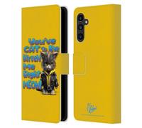 Head Case Designs Licenza Ufficiale D.S. Valori You've Cat To Be Kitten Me Kitty E Cucciolo Custodia Portafoglio in Pelle Compatibile con Samsung Galaxy A13 5G (2021)