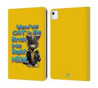 Head Case Designs Licenza Ufficiale D.S. Valori You've Cat To Be Kitten Me Kitty E Cucciolo Custodia Portafoglio in Pelle Compatibile con Apple iPad Air 11 2020/2022/2024/2025