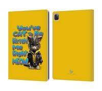 Head Case Designs Licenza Ufficiale D.S. Valori You've Cat To Be Kitten Me Kitty E Cucciolo Custodia Portafoglio in Pelle Compatibile con Apple iPad PRO 13 M4 2024