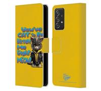 Head Case Designs Licenza Ufficiale D.S. Valori You've Cat To Be Kitten Me Kitty E Cucciolo Custodia Portafoglio in Pelle Compatibile con Samsung Galaxy A53 5G (2022)