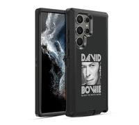 Head Case Designs Licenza Ufficiale David Bowie Black Tie Arte Album Custodia Antiurto Ultra Blindata Compatibile con Samsung Galaxy S22 Ultra 5G